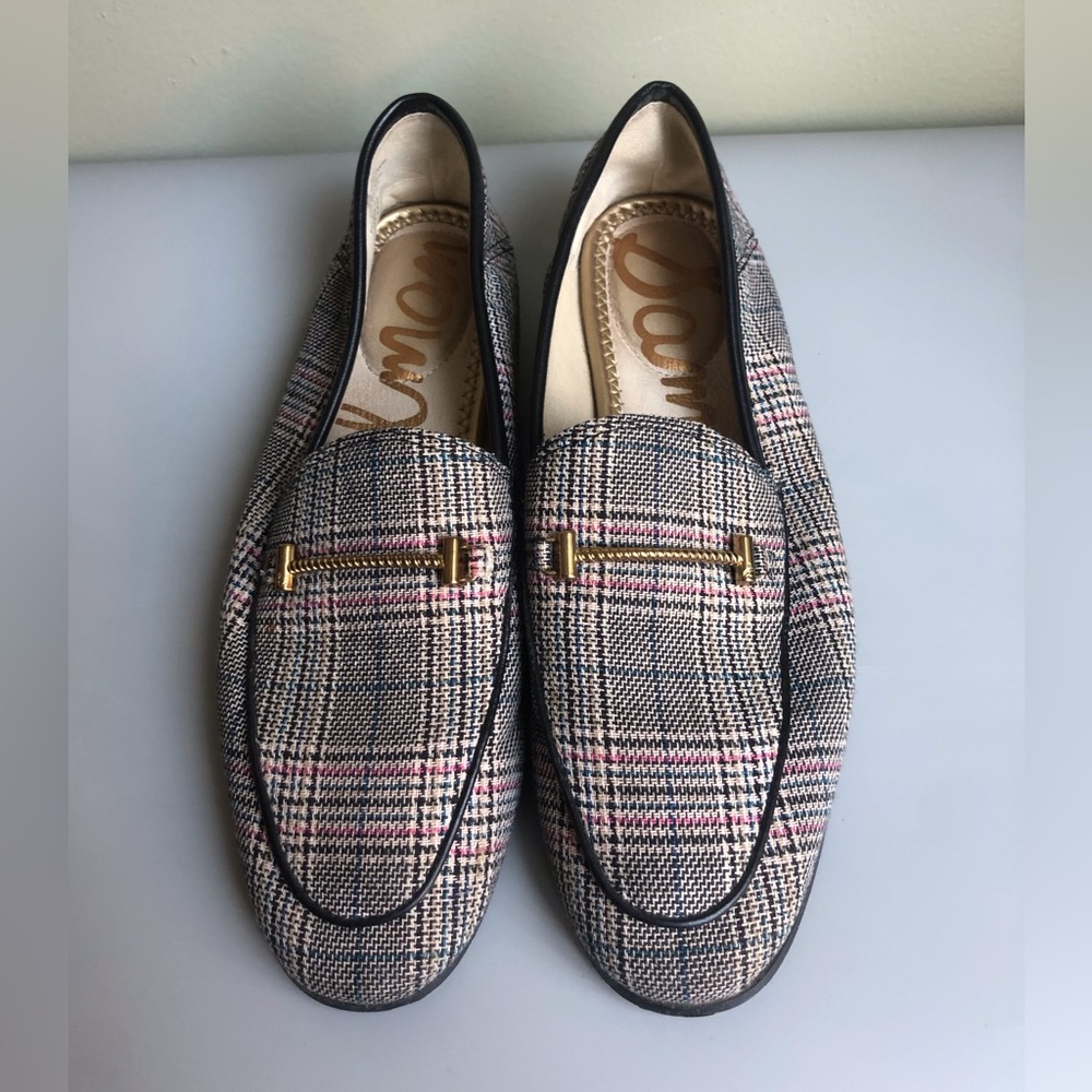 Sam Edelman Womens Loraine Plaid Loafers Size: US 6